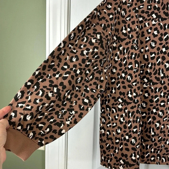 NWT Rails Reeves sweater in mountain leopard sz xs - Picture 11 of 13